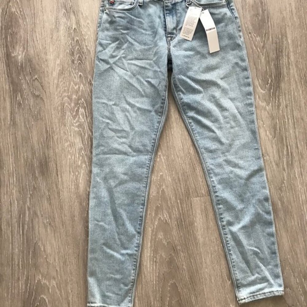 Hudson Jeans Natalie Mid Rise Ankle Super Skinny Light Wash 27 NWT